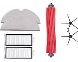 Onderhoudspakket (Zwart) incl. dweil - Compatible met Roborock Q7