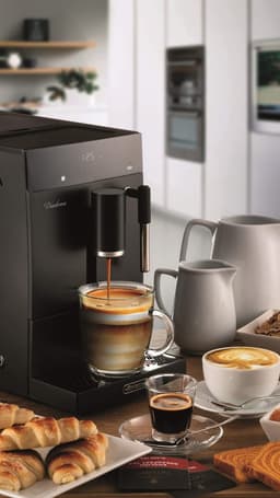 Ariete 1452/01 Diadema - Volautomatisch espressomachine - compact formaat - 19 bar druk - met stoompijpje - zwart — thumbnail 4