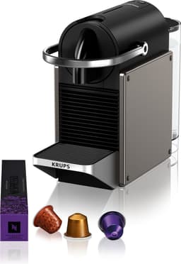 Krups Nespresso Pixie XN306T - Koffiecupmachine - Titan - Compact — thumbnail 1