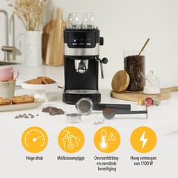 Tristar CM-2278 - Espressomachine 20 Bar - Voor capsules & gemale koffie - Koffiecupmachine — thumbnail 3