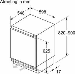 Siemens KU22LVFD0 - Onderbouwkoelkast - IQ300 — thumbnail 6