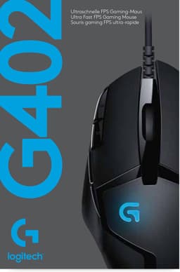 Logitech G402 Hyperion Fury - Bedrade Gaming Muis - Zwart — thumbnail 5