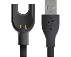 DrPhone USB-oplaadkabel - Geschikt voor Xiaomi Mi Band 2 – Draagbaar Docking – Zwart