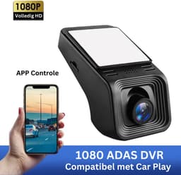 Thuys - Dual Dashcam - Dashcam Voor Auto Voor En Achter - Dashcam Full HD — thumbnail 2
