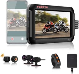 Motorfiets Dashcam - Waterdicht - Nachtzicht - G-Sensor - Veiligheid op de Weg — thumbnail 1