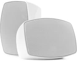 Power Dynamics BHW40WH waterbestendige speaker set - 100V & 8 Ohm - 60W - Wit
