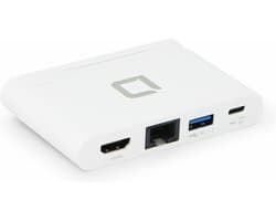 DICOTA D31730 laptop dock & poortreplicator Wit