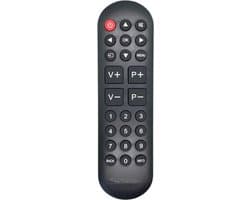 Senioren afstandsbediening met grote toetsen - Geschikt voor Samsung / LG / Panasonic / Philips / Sony televisies