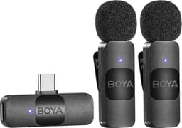 Boya BY-V20 Draadloze Microfoon Set voor USB-C — thumbnail 1