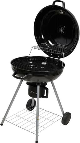 Zolta - Ronde Houtskoolgrill - Met Thermometer - Met Deksel - Mobiel — thumbnail 1