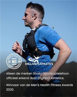 Bone Conductor - Sportkoptelefoon - Draadloze Koptelefoon - Open Ear - Premium — thumbnail 2