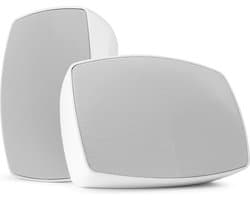 Power Dynamics BHW60WH waterbestendige speaker set - 100V & 8 Ohm - 120W - Wit