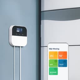 tado° Warmtepomp Optimizer X - Bedrade variant - werkt met Google Home, Alexa & Apple Homekit - Zwart/Wit — thumbnail 2