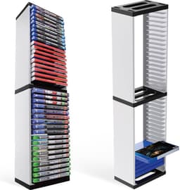 YONO Game Opbergrek - Spellen Houder geschikt voor PS5 - Xbox - Accessoires - DVD - 36 Games — thumbnail 1