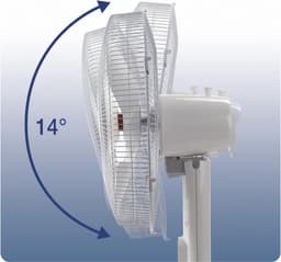 Advanced QuietSet kantelende statiefventilator (5 snelheden timerfunctie oscillatie van 70° hoogteverstelling afstandsbediening gebruiksvriendelijk) met Honeywell — thumbnail 5
