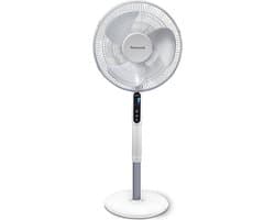 Advanced QuietSet kantelende statiefventilator (5 snelheden timerfunctie oscillatie van 70° hoogteverstelling afstandsbediening gebruiksvriendelijk) met Honeywell