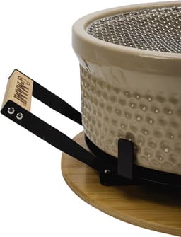 Q-MAMI TABLE GRILL | BEIGE (Hibachi / Shichirin / Tafelgrill / Barbecue / Kamado / Tafel bbq) — thumbnail 4