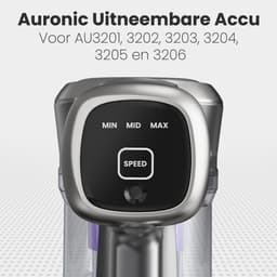 Auronic Stofzuigeraccu - Geschikt voor AU3201 t/m AU3206 en AU3294 t/m AU3299 - Extra batterij — thumbnail 2