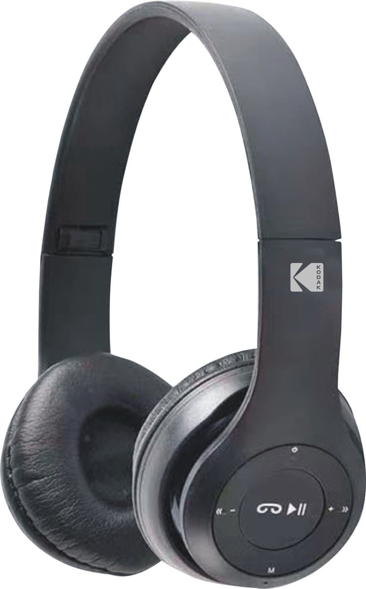 Kodak Draadloze Koptelefoon Zwart — afbeelding 1