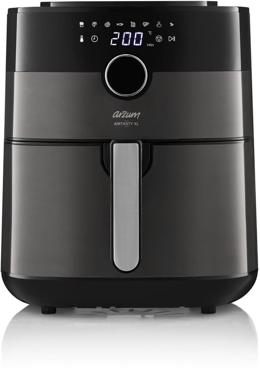 Arzum AR2074-G friteuse Enkel 6 l 1750 W Heteluchtfriteuse Zwart — afbeelding 1