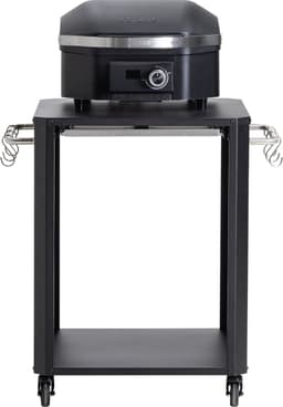 Cozze® Outdoor Kitchen - Buitenkeuken Trolley - BBQ Station op Wielen - Met RVS Werkblad & Snijplank — thumbnail 5