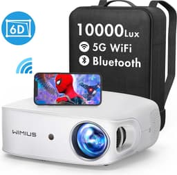 K7 - 5G Wifi - Bluetooth - Projector - Full Hd - Inheemse - 1080P Ondersteuning - 4K Projectoren - 500 - Ansi 6D - Auto Keystone - huis & Outdoor - Video Projector — thumbnail 1
