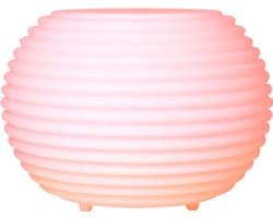 Nikki Amsterdam | The.Pouf | Multicolor RGB | LED Verlichting | Bluetooth Speaker | Bijzettafel |Tuintafel | Loungepoef | Kruk |Tuin Verlichting | Met gratis App bedienbaar | 60cm Doorsnee | Gebruiksduur: tot 8 uur