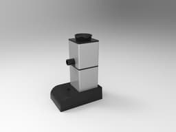 Ziva Smoker Compact koudroker vierkant staand zilver — thumbnail 4