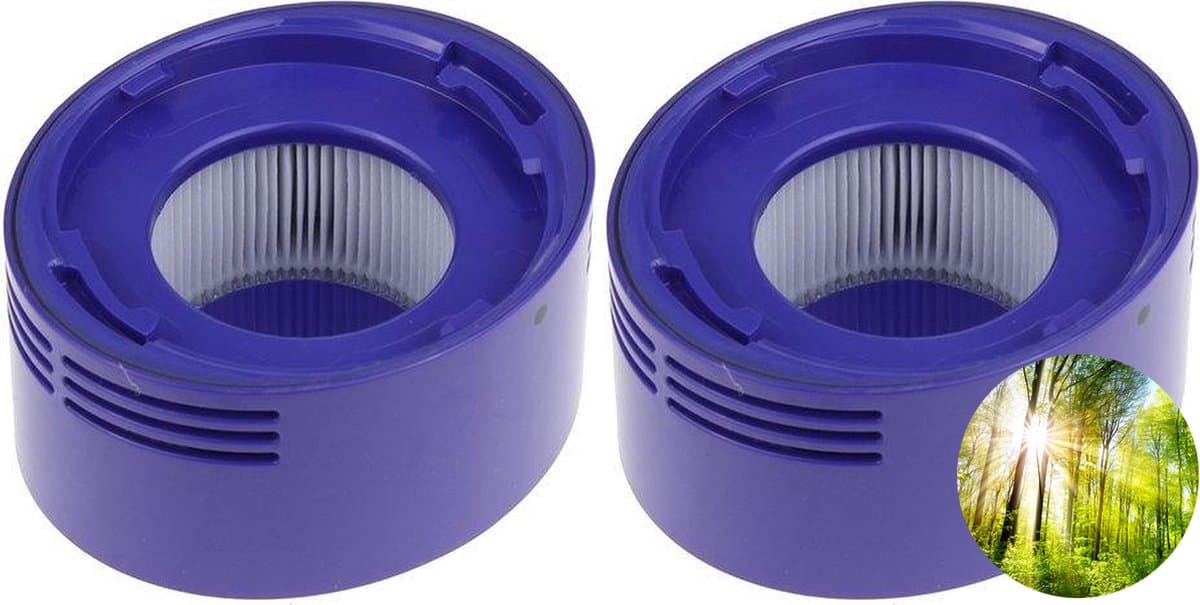 Hepa filter - 2 stuks Rear Filter geschikt voor Dyson V7 V8. — afbeelding 1
