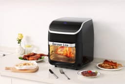 German Line AirFryer Oven 12 Liter - Zwart — thumbnail 4