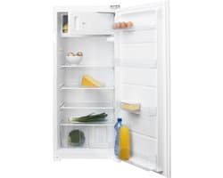 Inventum IKV1221S - Inbouw koelkast - Vriesvak - Nis 122 cm - 187 liter - 4 plateaus - Sleepdeur - Wit — thumbnail 1