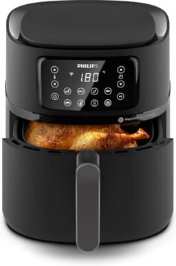 Philips Airfryer Connected 5000 Series - HD9285/93 - 7,2 liter (XXL) - Heteluchtfriteuse - RapidAir - Quickclean - Met bakvorm — thumbnail 10