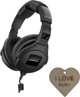 Sennheiser HD300 PRO Professionele Monitoring Hoofdtelefoon met Specter Sleutelhanger | Ultra Linear Response — thumbnail 1