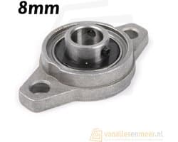KFL08 Lagerblok 8mm Flenslager Bloklager Voor Asgeleiding