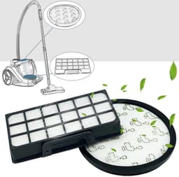 HEPA & Motor filter geschikt voor Rowenta Silence Force Cyclonic X-Treme Power RO7611 RO7623 RO7634 RO76 RO6984EA ZR0060 — thumbnail 2