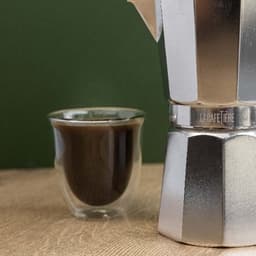 La Cafetière Venice Aluminium espressomaker met koelblijvende handgreep en knop — thumbnail 4
