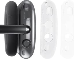 Hoesje Flexibel TPU Headset Cover Transparant Geschikt voor Apple AirPods Max — thumbnail 4