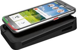 Emporia SUPEREASY Dual-SIM senioren smartphone 32 GB 12.6 cm (4.95 inch) Zwart/zilver Android 10 — thumbnail 1