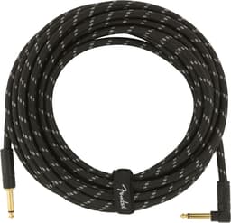 Fender Deluxe Series Instrument Cable S>A 7.5m (Black Tweed) - Instrumentenkabel — thumbnail 3