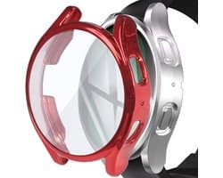 Beschermende watch case - hoesje - geschikt voor Samsung Galaxy Watch 5 - 40 mm - rood