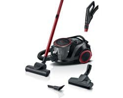 Bosch BGS41POW1 Serie 6 - Stofzuiger zonder zak - Zwart/Rood