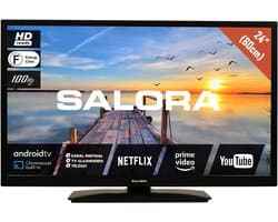 Salora MOBILE24TV - 24 Inch - Smart TV - 12 volt stekker