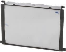 17002210 MOTORFILTER (FILTER) MET FRAME (HOUDER) ZWART 153X108X27MM VOOR O.A. BOSCH, SIEMENS STOFZUIGER 17002210 — afbeelding 1