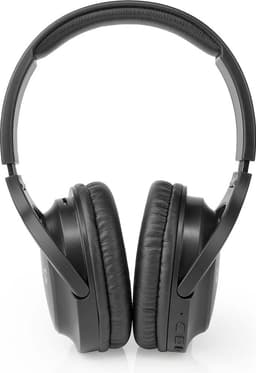 Nedis Draadloze Over-ear Koptelefoon - Batterij 1 werkingstijd standaard verbruik: 1200 min - Ingebouwde microfoon - Drukbediening - Ondersteuning voor spraakbesturing - Volumebediening — thumbnail 1