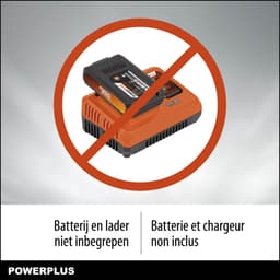 Dual Power Accu-grasmaaier en grastrimmer POWDPG75565 - Grasmaaier van 20 V en 340 mm Ø en grastrimmer van 20 V en 230 mm Ø, met accu en lader — thumbnail 2