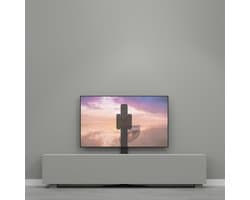 Cavus Hybrid 120B - Tv Muurstandaard - Televisie ophangen zonder boren - Geschikt tot 65 Inch televisie t/m 25 kg - VESA 200x200