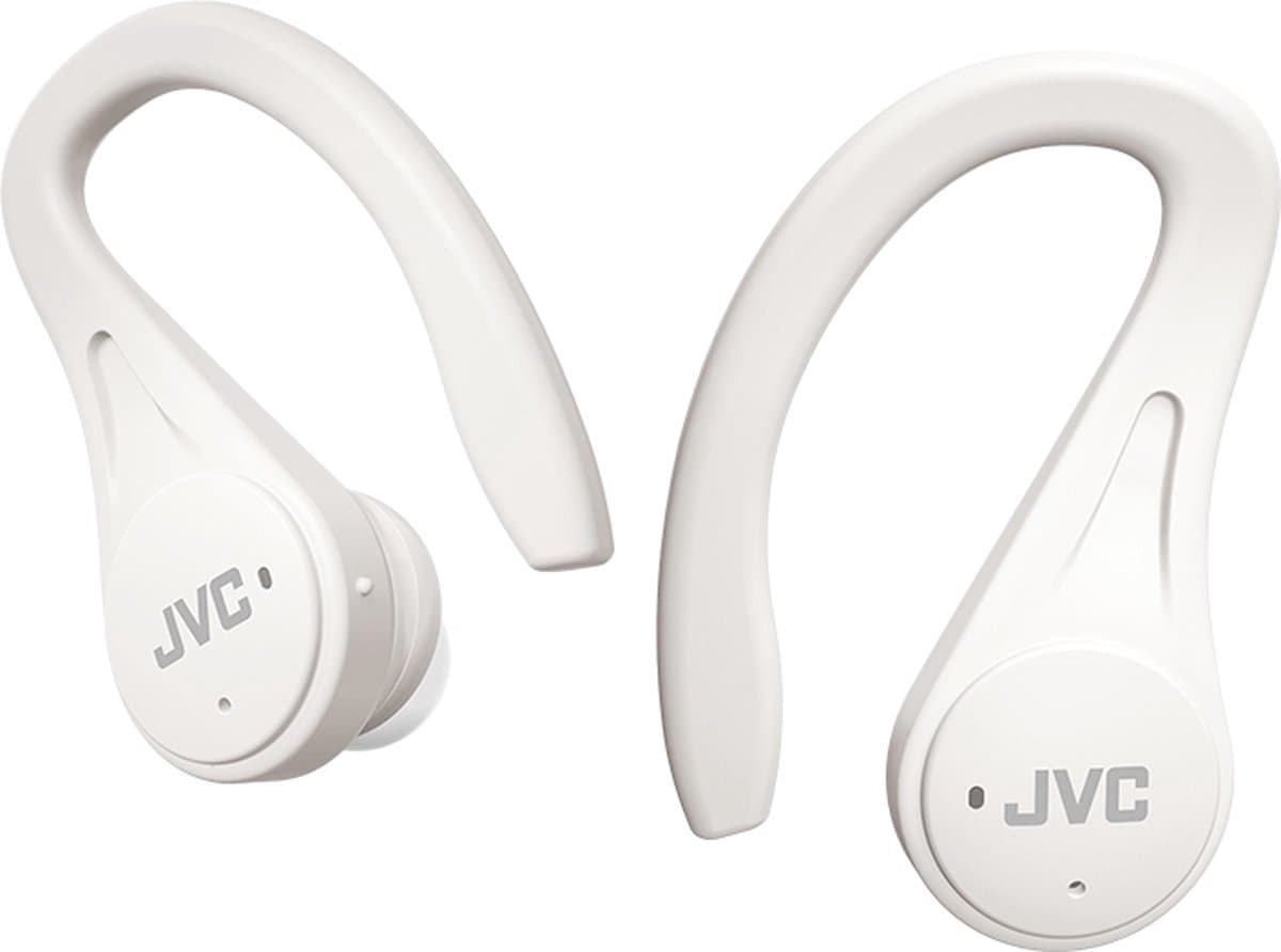 JVC HA-EC25T Fitness True Wireless Oordopjes - Wit — afbeelding 1