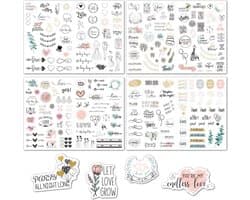 230 stuk bruiloft wedding Cartoon stickers voor kinderen en volwassenen Beloningsstickers Journal Laptop Telefoon Stickers
