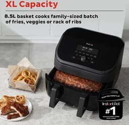 Instant Pot Vortex Versazone 8-in-1 Airfryer 8.5L - 1700W - Airfryen, bakken, roosteren, grillen, opwarmen, dehydrateren met slimme Sync Cook & Sync Finish — thumbnail 18