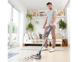 BLACK+DECKER Schoonmaken - 18V ACCU stofzuiger, met accessoires, 1x accu 2.0 Ah, laadstation BHFEA18D1-QW